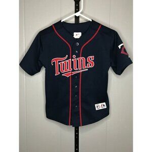 Vintage Minnesota Twins MLB Baseball jersey Majestic Kubel #16 womens baby tee X